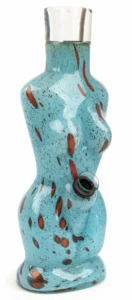 Retro Glass 10″ Goddess Water Pipe