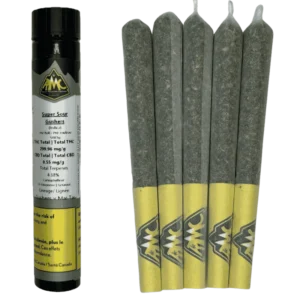 Rocky Mountain Cannabis – Super Sour Gushers Pre-Rolls – 2.5G