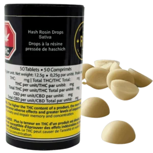 Rosin Heads – Hash Rosin Drops Sativa V2 25 X 10Mg – 10.25G