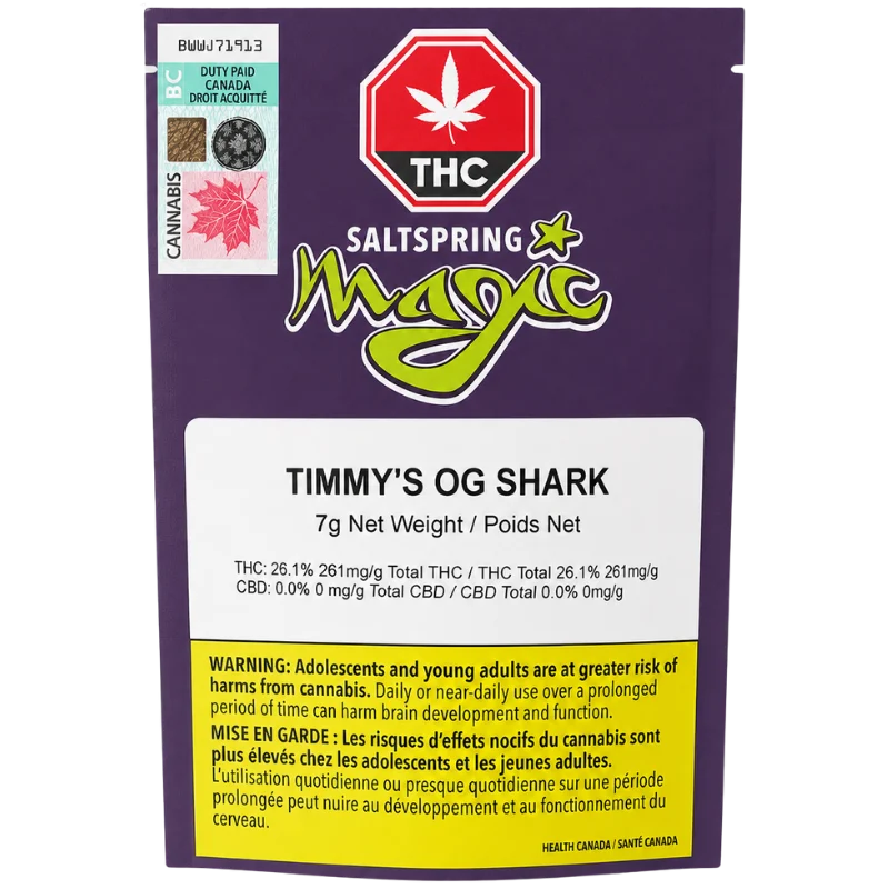 Salt Spring Magic – Timmy’s OG Shark 7g