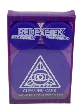 Silicone Water Pipe Cleaning Caps – Purple