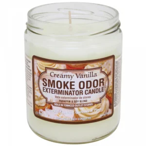 Smoke Odor Exterminator Candles – Creamy Vanilla