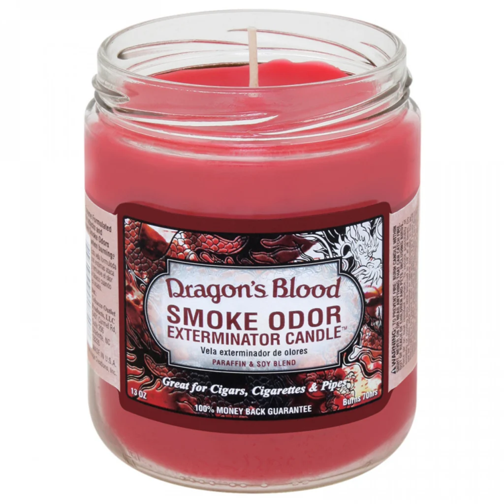 Smoke Odor Exterminator Candles – Dragon’s Blood