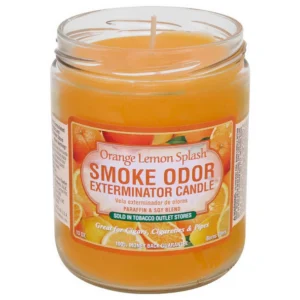 Smoke Odor Exterminator Candles – Orange Lemon Splash