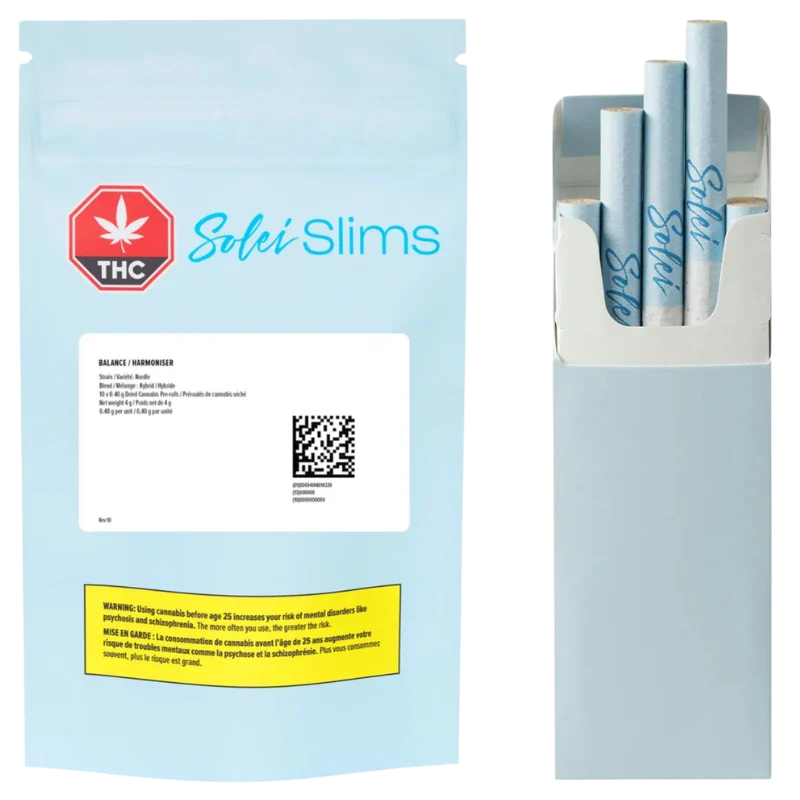 Solei – Balance Slims 10pk Pre-Rolls 4g