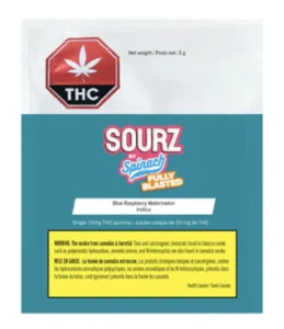 Sourz by Spinach – Fully Blasted Blue Raspberry Watermelon – Single