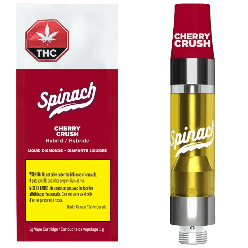 Spinach – Cherry Crush Vape – 1G