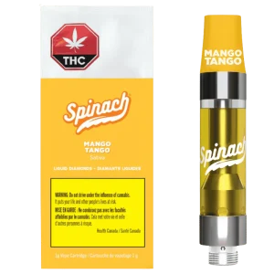 Spinach – Mango Tango Liquid Diamonds Blend 510 Vape – 1G