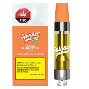 Spinach – Orange Vanilla Twist Liquid Diamonds Bld Vape Lto – 1G