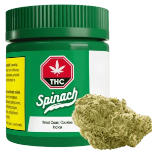 Spinach – West Coast Cookies – 3.5G