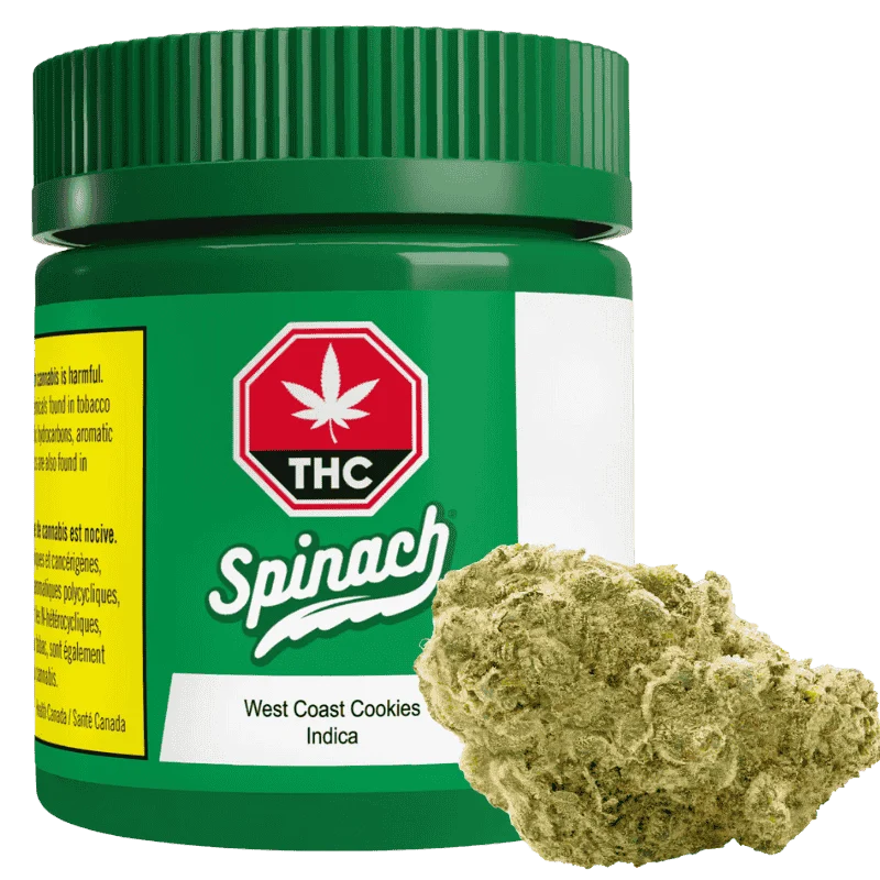 Spinach – West Coast Cookies – 3.5G