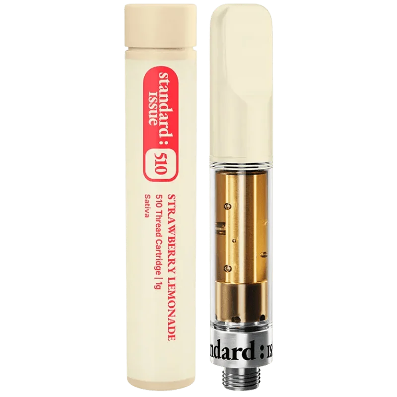 Standard Issue – Strawberry Lemonade 510 Thread Vape Cartridge – 1G