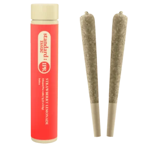 Standard Issue – Strawberry Lemonade Distillate Infused Pre-Rolls – 1G
