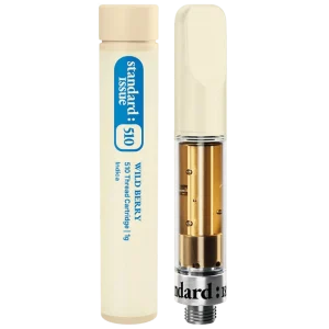 Standard Issue – Wild Berry 510 Thread Vape Cartridge – 1G
