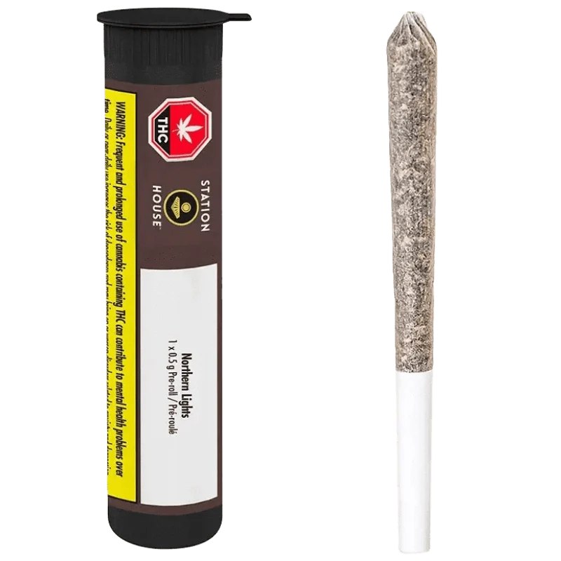 Station House – Northern Lights Single Pre-Rolls –  Indica 0.5G