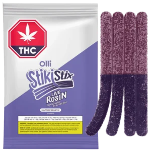 Stikistix – 100Thc Multi Live Rosin Grandaddy Blackberry Chews – 100G