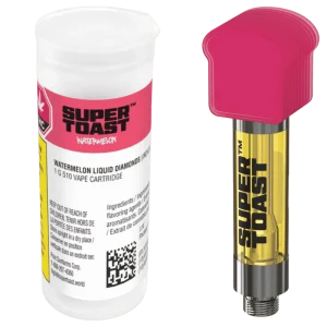 Super Toast – Watermelon Felon Liquid Diamond Blend Cartridge – 1G