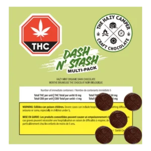 The Hazy Camper – Hazy Mint 50Mg Thc Chocolate Multi Lto – 27.5G
