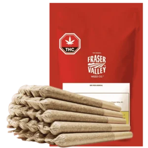 The Original Fraser Valley Weed Co. Big Red Indica 20 Pack Pre-Rolls