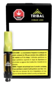 Tribal – Cuban Linx Live Resin Vape Cartridge –  Sativa 1G