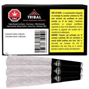 Tribal – Neon Sunshine Trifecta Infused Pre-Rolls – 1.8G