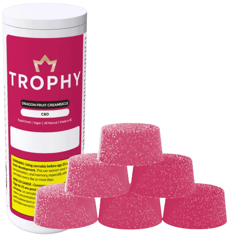 Trophy – Dragon Fruit Creamsicle Gummies – 180G