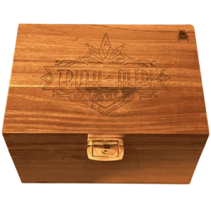 Truth & Alibi – Dark Wood Stash Box