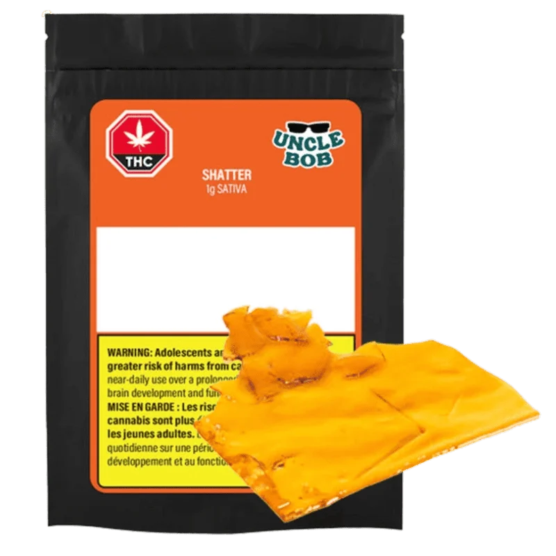 Uncle Bob – Shatter Sativa – 3453 – 1G (Super Lemon Haze)