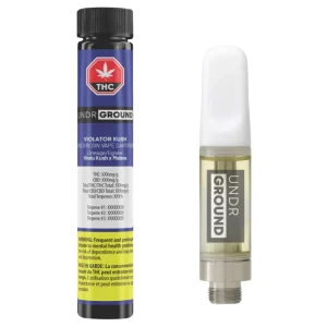 Undrground – Violator Kush Cured Resin Vape Cartidge – 1G