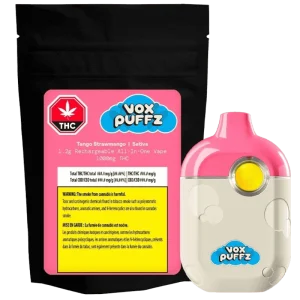 Voxpuffz – Tango Strawmango Rechargeable All-In-One Vape – 1.2G