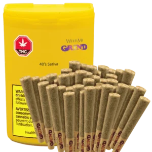Weed Me Grind – 40’S Sativa Pre-Rolls – 20G