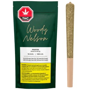 Woody Nelson – Rocketeer Infused Pre-Roll – 1G