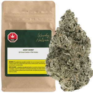Woody Nelson – Sunset Sherbet Craft Flower – 3.5G
