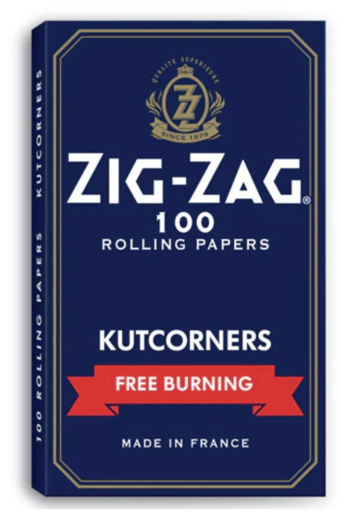 Zig Zag Papers – Blue Free Burning Kutcorners