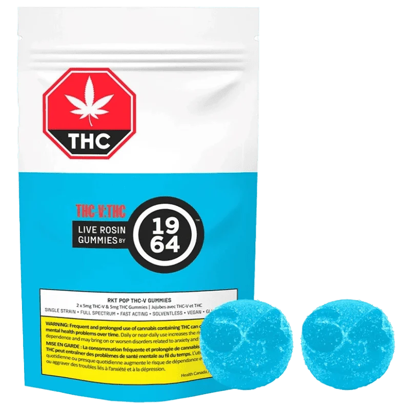 1964 – Thc-V:Thc Rkt Pop Live Rosin Gummies – 4G