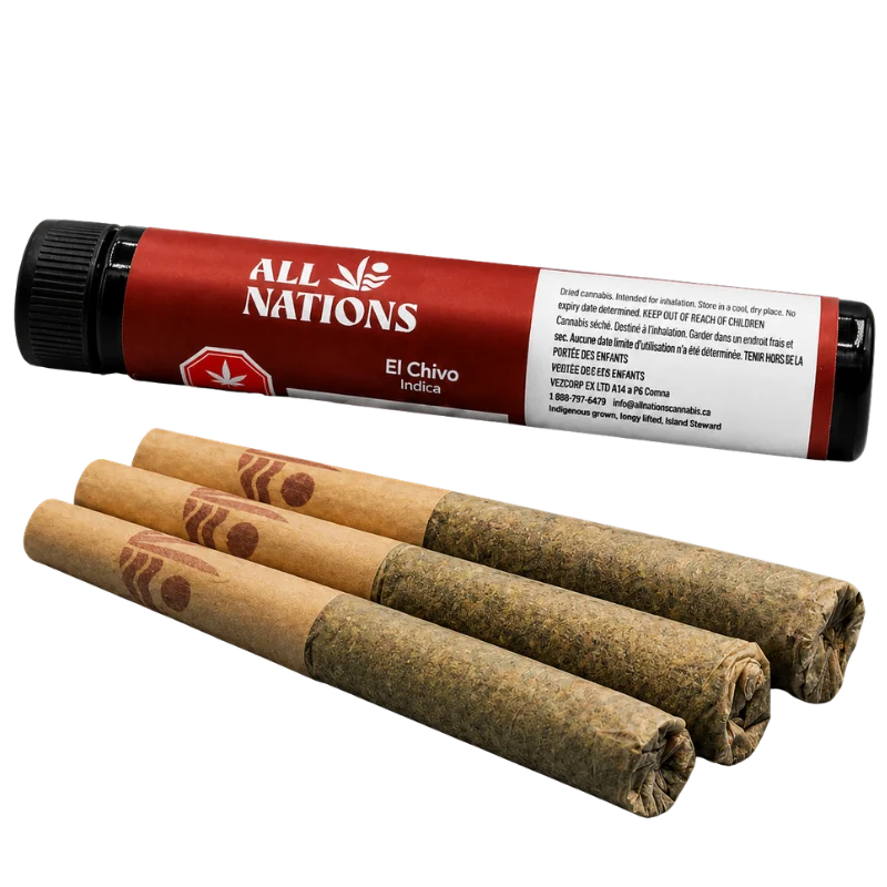 All Nations – El Chivo Pre-Rolls – 1.5G