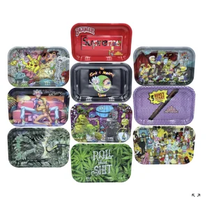 Assorted Large Rolling Trays