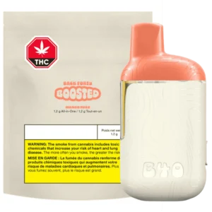 Back Forty – Mango Fuzz Boosted All-In-One Vape – 1.2G