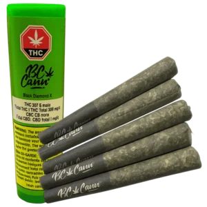 Bc Cann – Black Diamond X Pre-Rolls Lto – 2.5G
