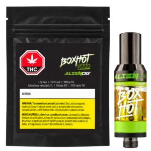 Boxhot 1000 – Alien Og Prefilled Vape –  Hybrid 1.2G