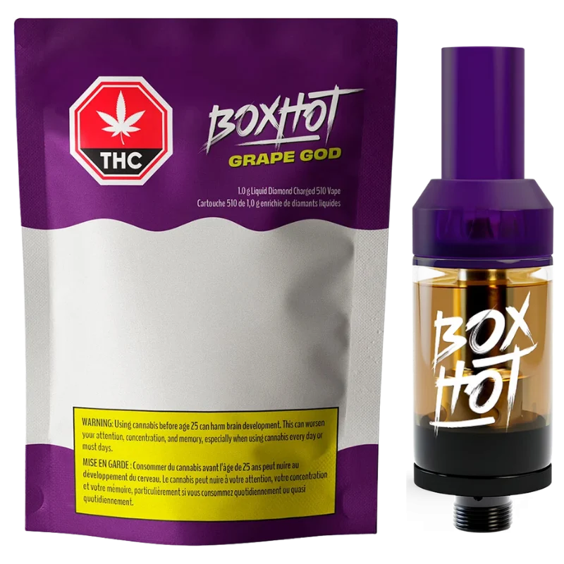 Boxhot – Boxhot Grape God Diamond Blend Cartridge – 1g