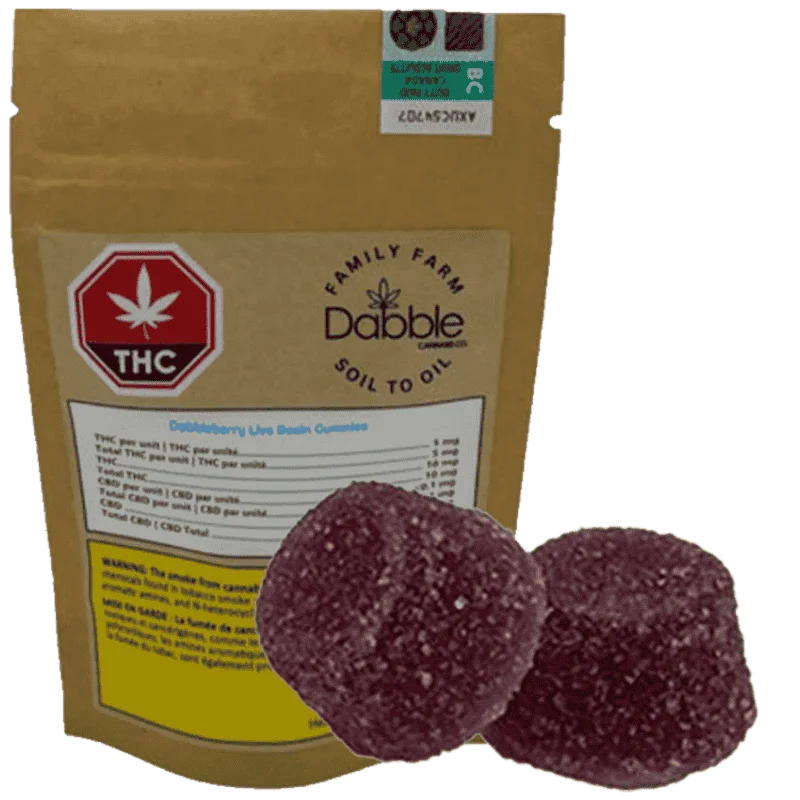 Dabble Cannabis Co. – Dabbleberry Live Rosin Chews – 8g