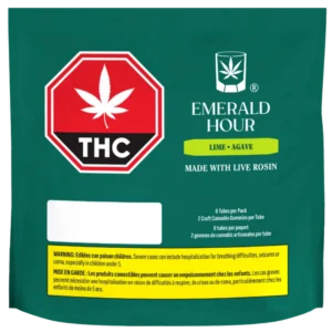 Emerald Hour – Lime Agave Diamond Rosin Blend Chews Multipack – 66G