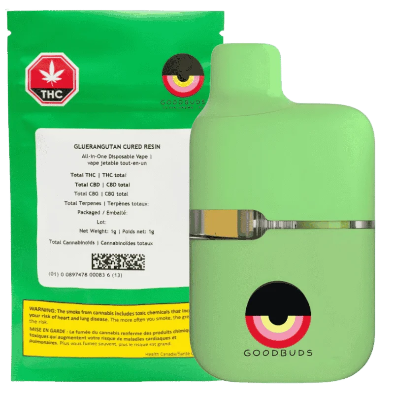 Good Buds – Gluerangutan Cured Resin All-In-One Vape – 1G