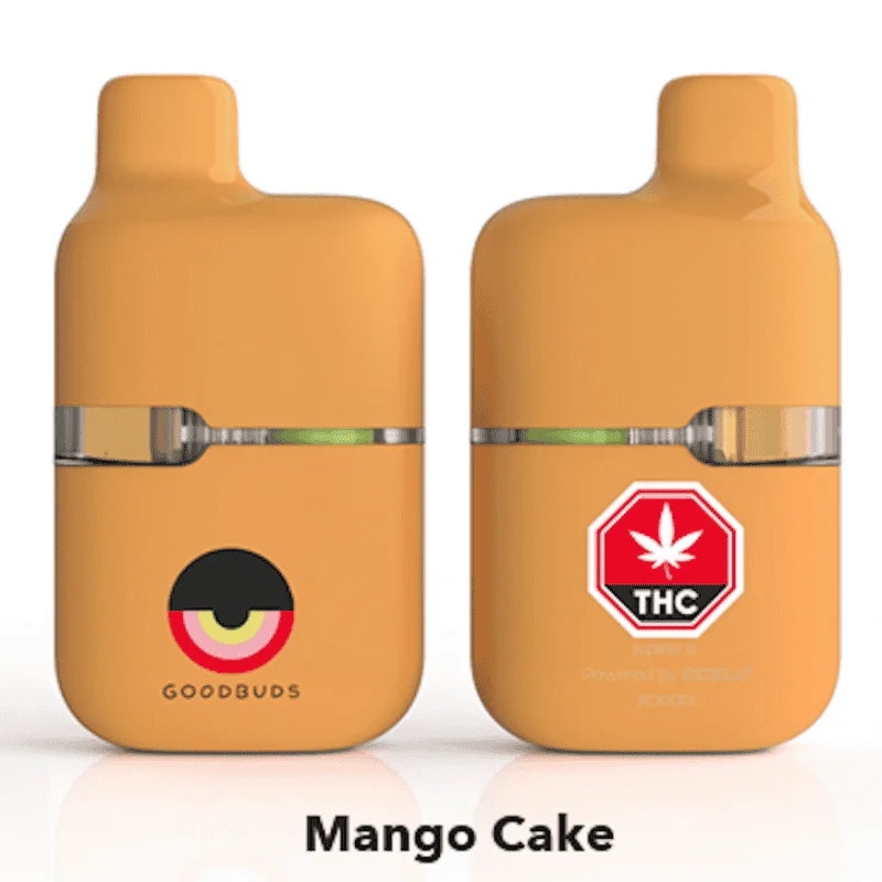 Good Buds – Mango Cake Cured Resin All-In-One Vape – 1G