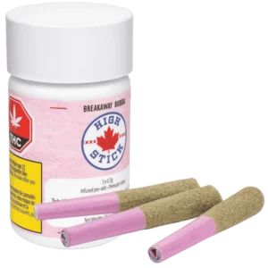 High Stick – Breakaway Bubba Liquid Diamond Infused Pre-Rolls – 1.5G