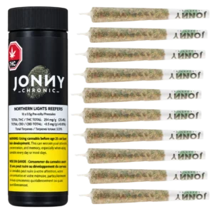 Jonny Chronic – Northern Lights Reefers Pre-Rolls – 5g