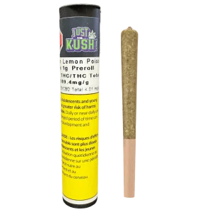 Just Kush – Durban Lemon Poison – 1G Pre-Roll