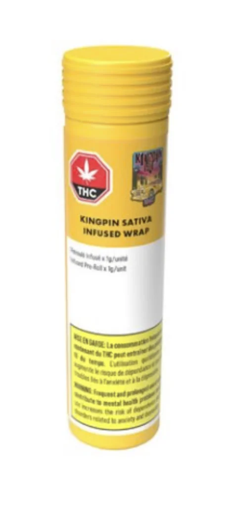 Nugz – Kingpin Sativa Infused Wrap – 1G