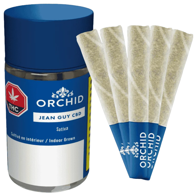 Orchid Cbd – Jean Guy Cbd Pre-Rolls – 2.5G